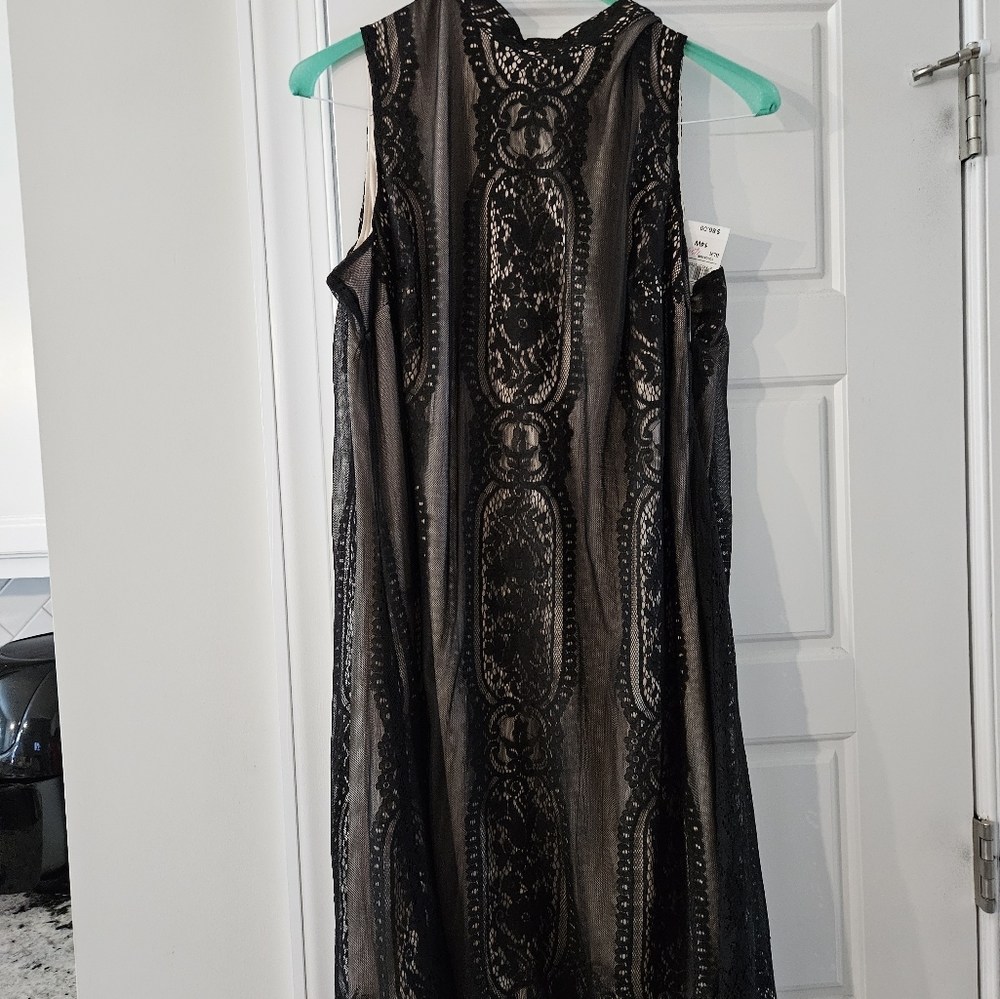 Beautiful black slip dress never worn!!!